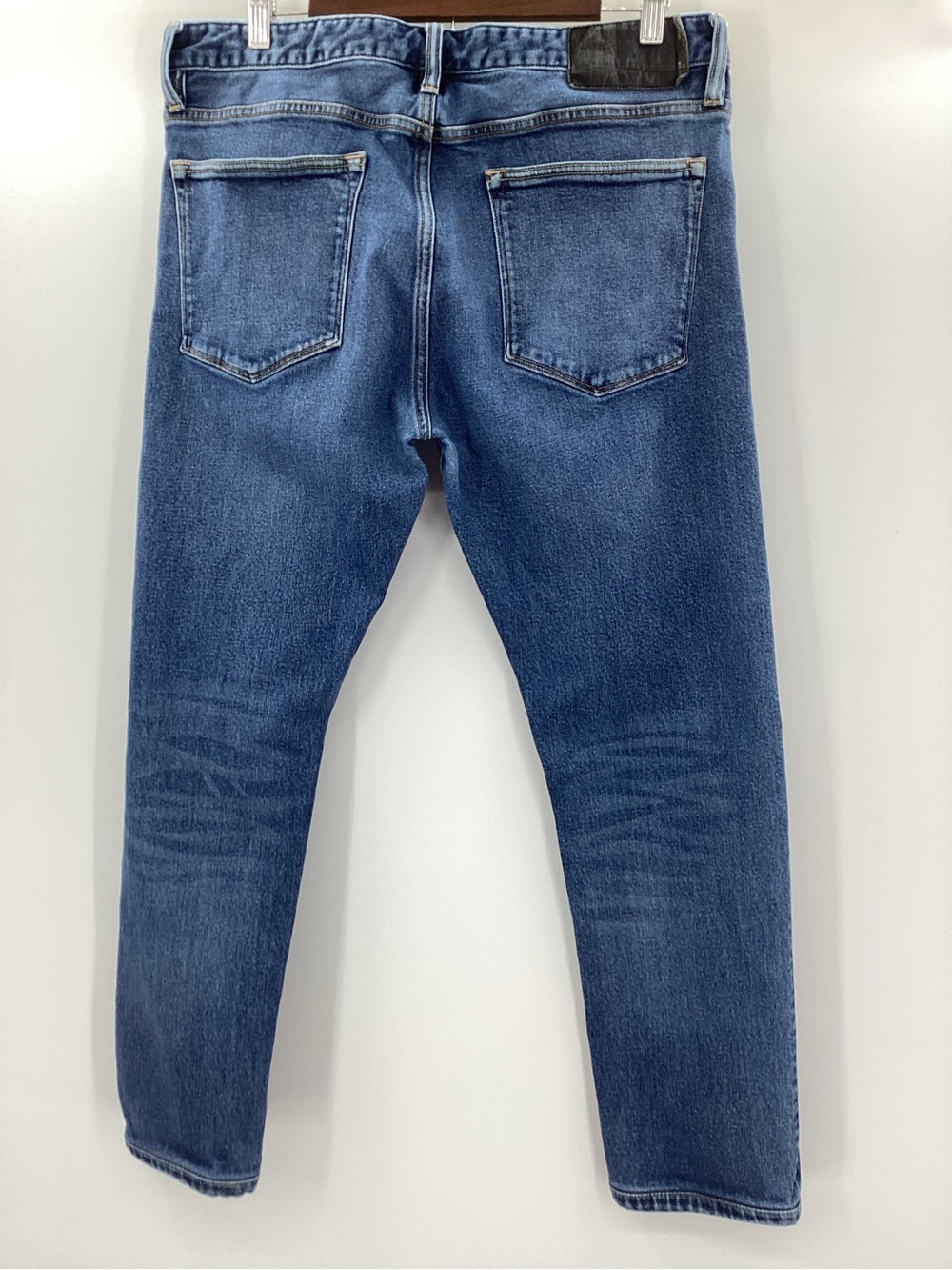 Buck Mason Maverick Slim Straight Blue Jeans - Picture 2 of 8